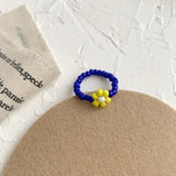 Handmade Resin Flower Rings