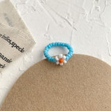 Handmade Resin Flower Rings