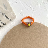 Handmade Resin Flower Rings