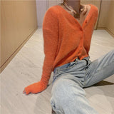 Retro Cropped Cardigan