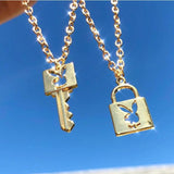 "Playboy" Long & Key Necklace
