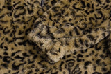 Leopard Zip Up Sweater