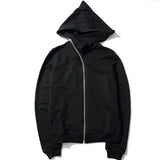 Asymmetrical Zip Up Hoodie