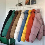 Color Spectrums Puffer Jacket