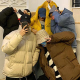Color Spectrums Puffer Jacket