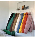 Color Spectrums Puffer Jacket