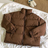 Color Spectrums Puffer Jacket