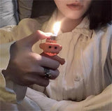 Rubber Troll Cigarette Lighter Holder