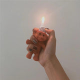 Rubber Troll Cigarette Lighter Holder