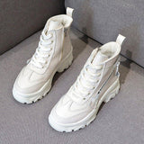 Black Chunky Combat Boots