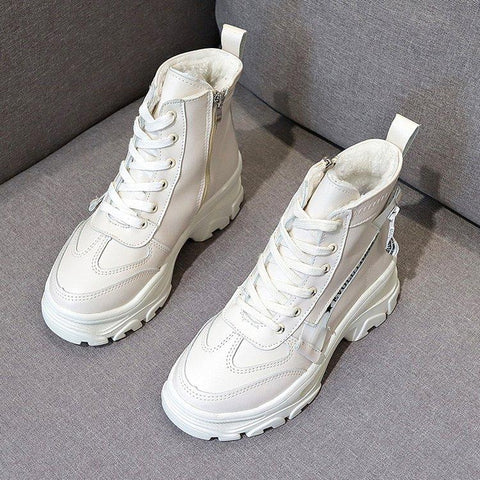 Black Chunky Combat Boots