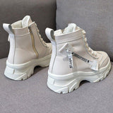 Black Chunky Combat Boots