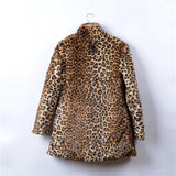 Leopard Print Coat