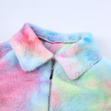Cotton Candy Sherpa Pullover