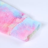 Cotton Candy Sherpa Pullover