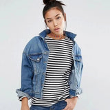 "Happy Times" Denim Jacket