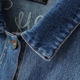 "Happy Times" Denim Jacket