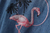 "Happy Times" Denim Jacket