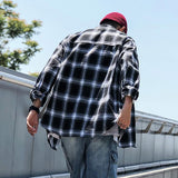 E-boy Plaid Long Sleeve Shirt