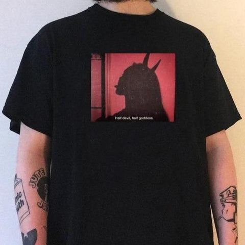 "Half Devil Half Goddess" Tee