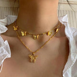 Monarch Metamorphosis Necklace