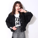 Vintage Oversized Sleeve Denim Jacket