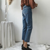 High-Waisted Mom Jeans
