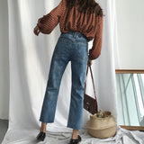 High-Waisted Mom Jeans