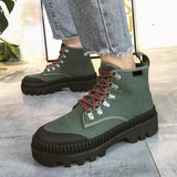 Elevated Canvas Boots