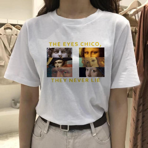 "These Eyes Chico The Never Lie" Tee