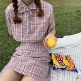 Clueless Plaid Two Piece