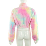 Cotton Candy Sherpa Pullover