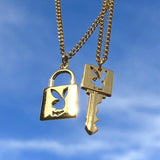 "Playboy" Long & Key Necklace