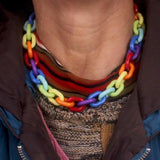 Rainbow Acrylic Chain
