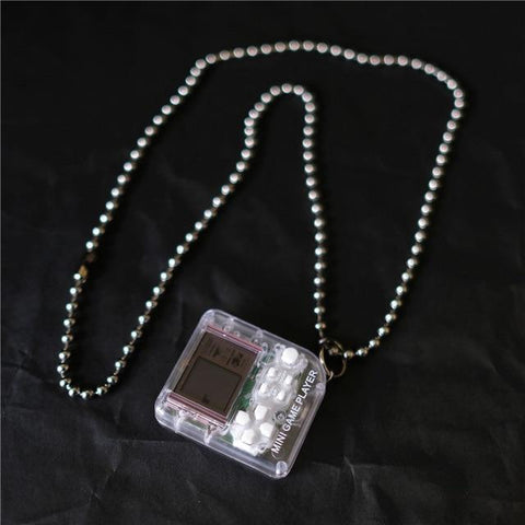 Tetris Game Necklace