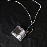 Tetris Game Necklace