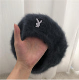 Playboy Faux Fur Beret