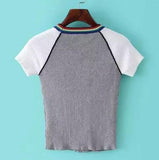Knitted Rainbow Shirt
