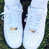 Custom Name Shoelace Buckle (6 Letters)