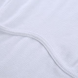 Ribbed Supported Basic Tee