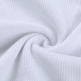 Ribbed Supported Basic Tee