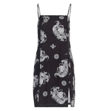 Black Dragon Mini Dress