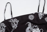 Black Dragon Mini Dress