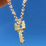 "Playboy" Long & Key Necklace