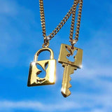 "Playboy" Long & Key Necklace