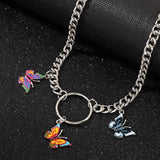 Butterfly Choker Necklace