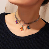 Butterfly Choker Necklace