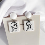 Matisse Art Earrings