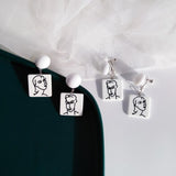 Matisse Art Earrings