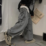 Unisex Draw String Loose Cargo Pants